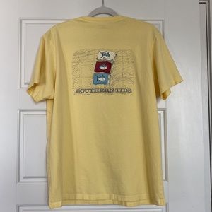 Yellow Southern Tide T-Shirt - Men’s L